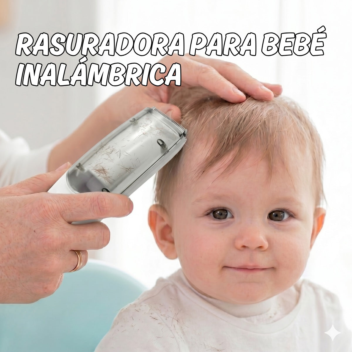 RASURADORA PARA BEBÉ INALÁMBRICA WATERPROOF