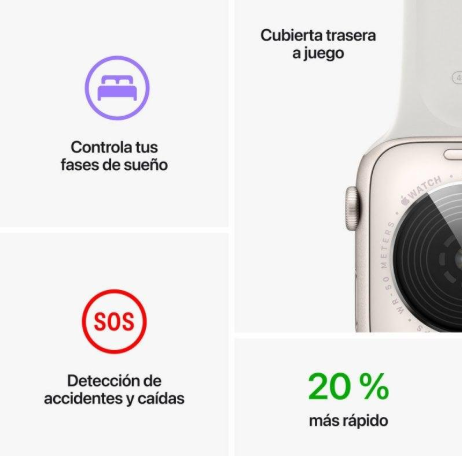 Apple Watch SE 2.ª Generación 40 mm Midnight GPS + Correa de Silicón