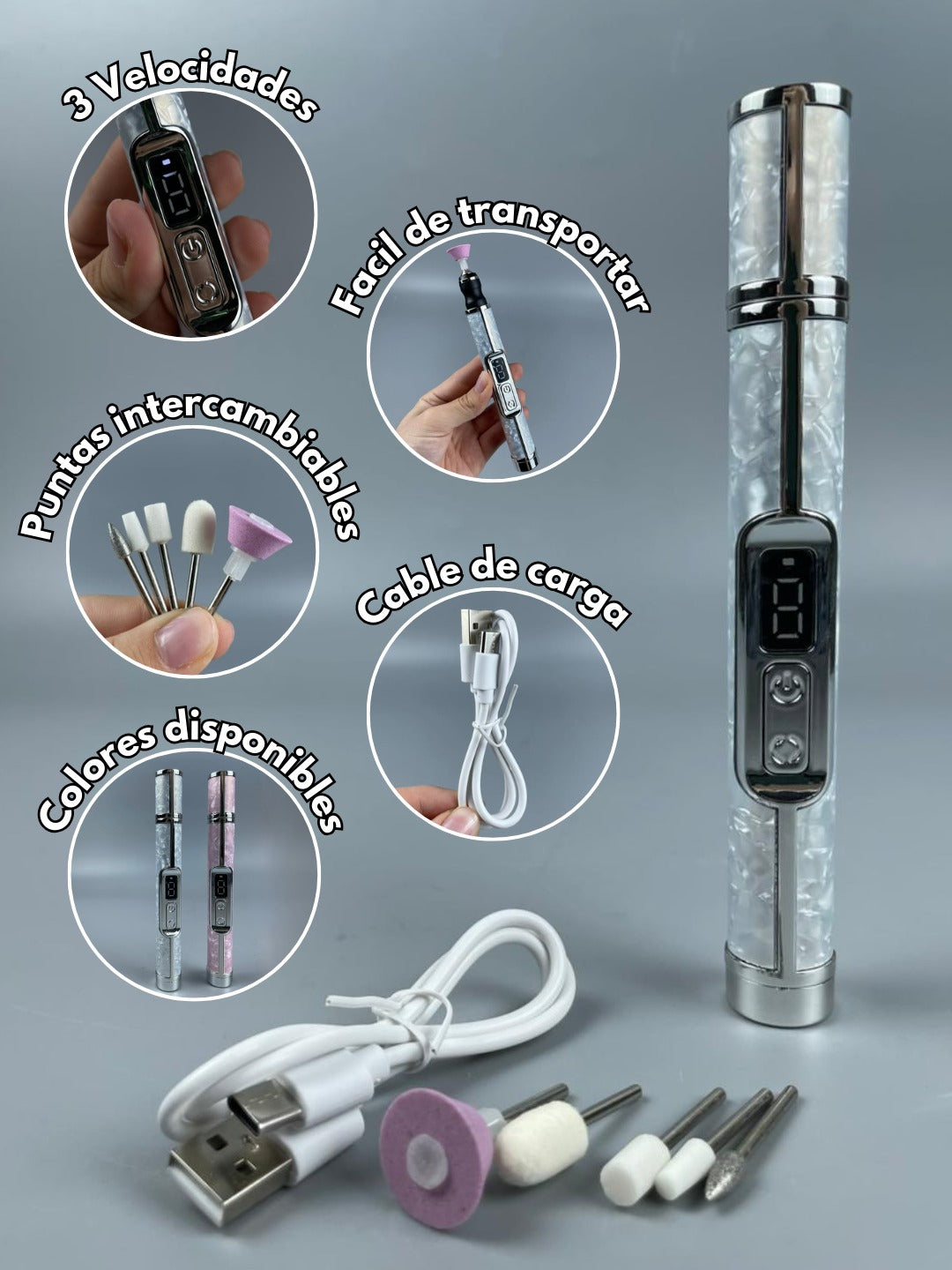 DRILL PORTIL NEW MODEL 8810 SALON NAILS