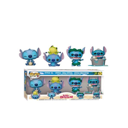 Set de Figuras de Colección: Stitch Fun Moments