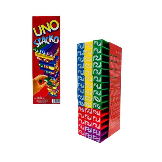 UNO STACKO JUEGO TIPO JENGA