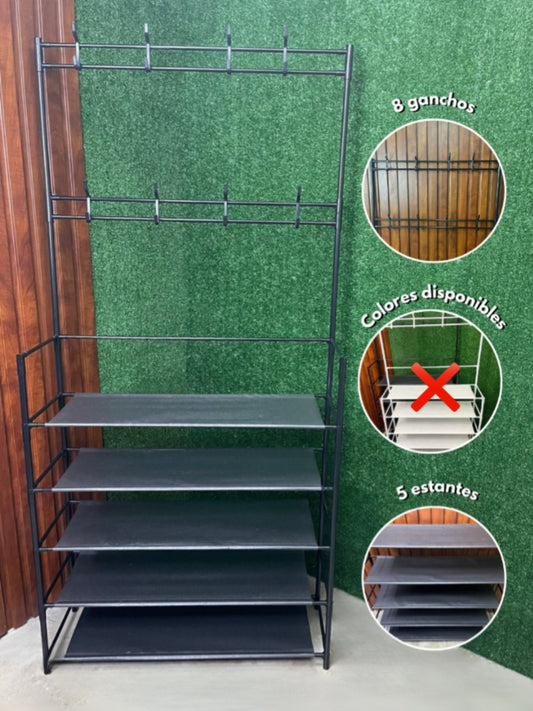 ZAPATERA METÁLICA SHOES-HAT RACK