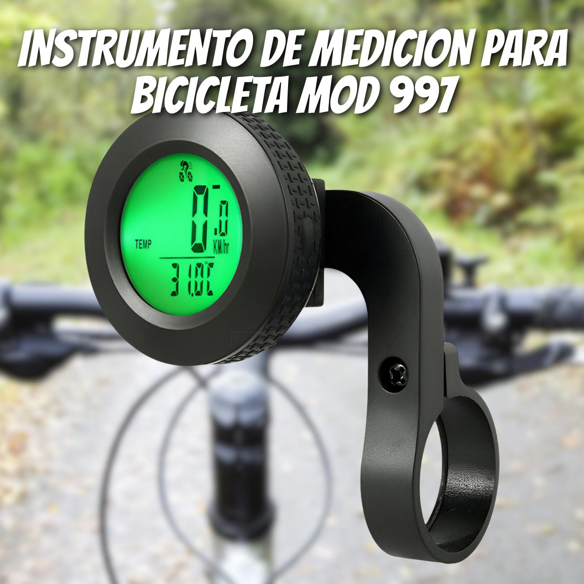 Instrumento de medición para bicicleta MOD 997
