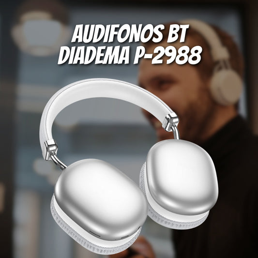 Audífonos Bt Diadema P-2988