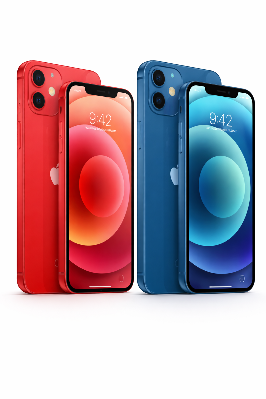 Apple iPhone 12 64 GB (colores Rojo y Azul)