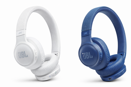 JBL Live 460NC – Audífonos Bluetooth Blancos\Azules
