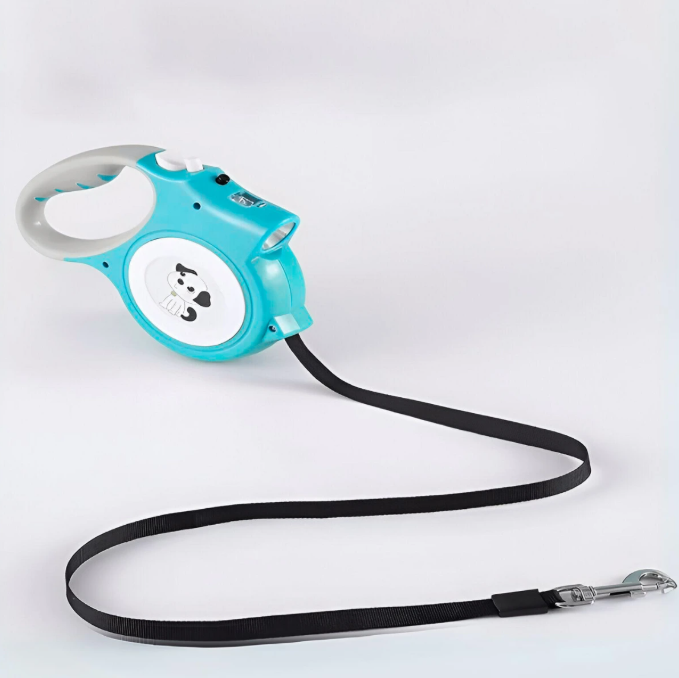 Faja Retráctil para Mascotas 5 m con Luz LED