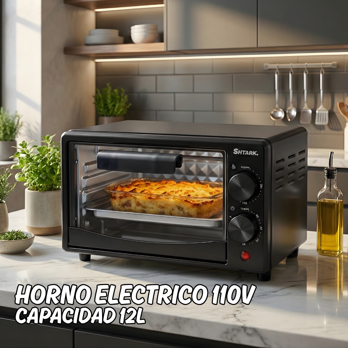 Horno Eléctrico 110v Cap 12 L