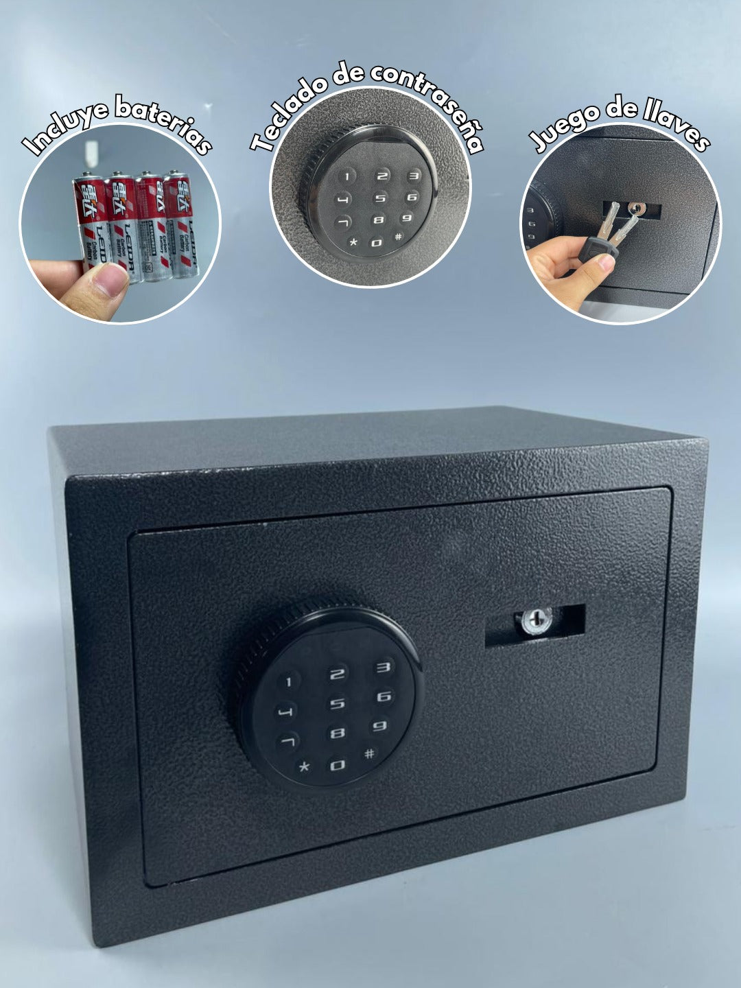 Mini Caja de Seguridad con Teclado