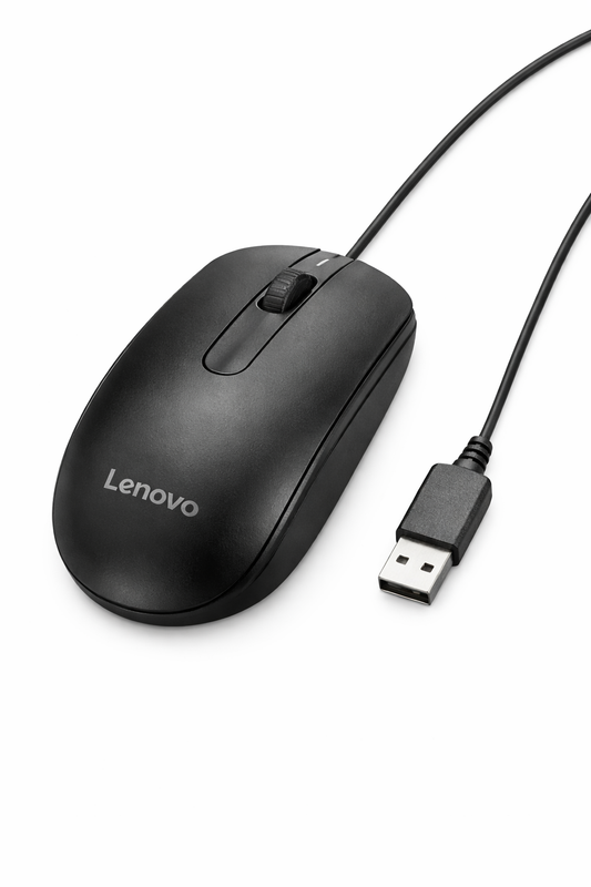 Mouse Lenovo con cable