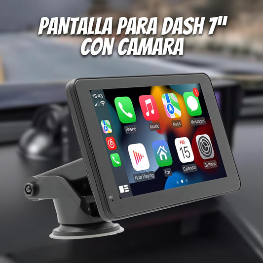 Pantalla para Dash 7 in Cámara