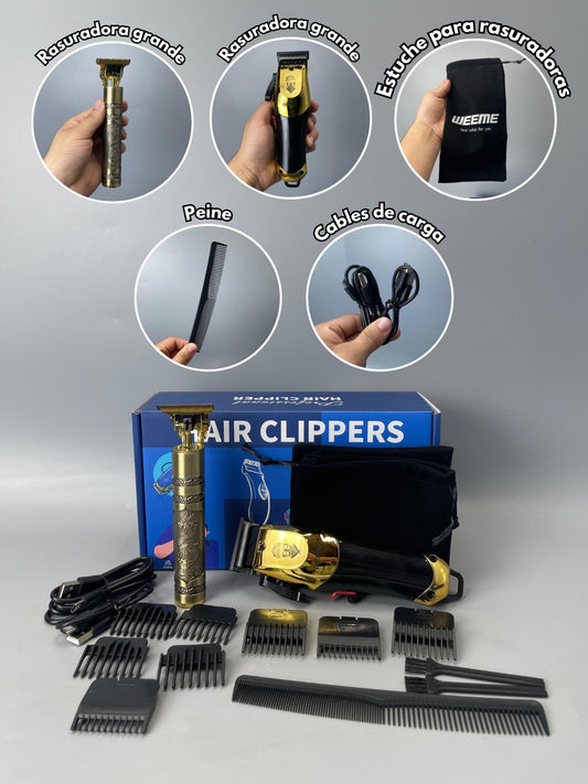 Rasuradora Hair Clipper 2 en 1