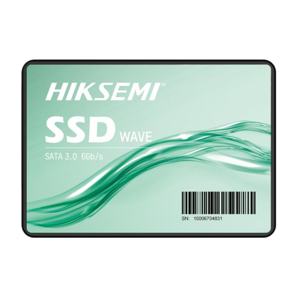 SSD Interno 128GB: Hiksemi Wave(S), 2.5" SATA III, 460 MB/s