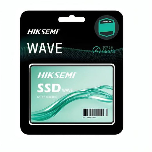 SSD Interno 256GB: Hiksemi Wave(S), 2.5" SATA III, 530 MB/s