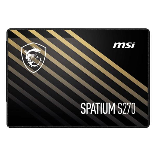 SSD Interno 960GB: MSI Spatium S270, 2.5" SATA III, 500 MB/s