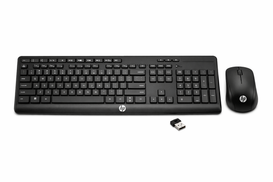 Teclado con mouse inalámbrico HP 300