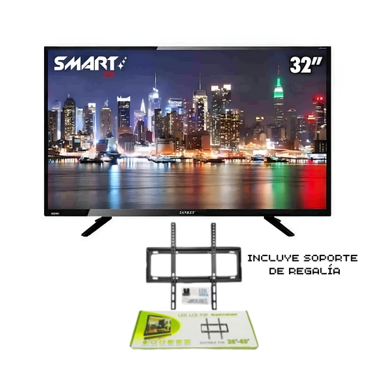 Pantalla Sankey 32" CLED32SDL2 Smart TV Incluye Soporte