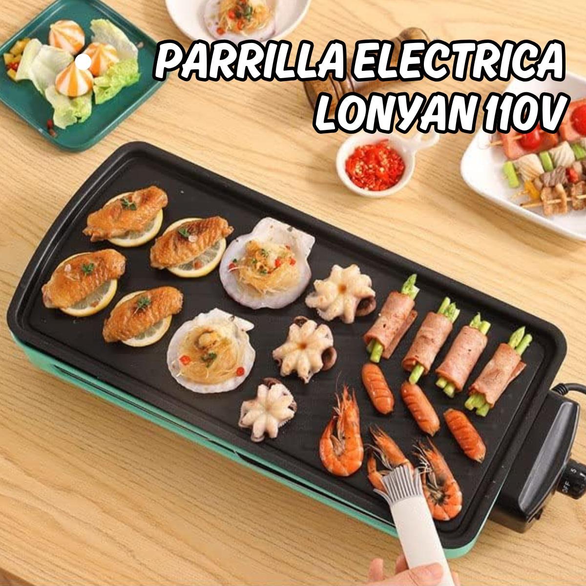 Parrilla Eléctrica Lonyan 110V con Control de Temperatura