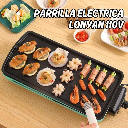 Parrilla Eléctrica Lonyan 110V con Control de Temperatura
