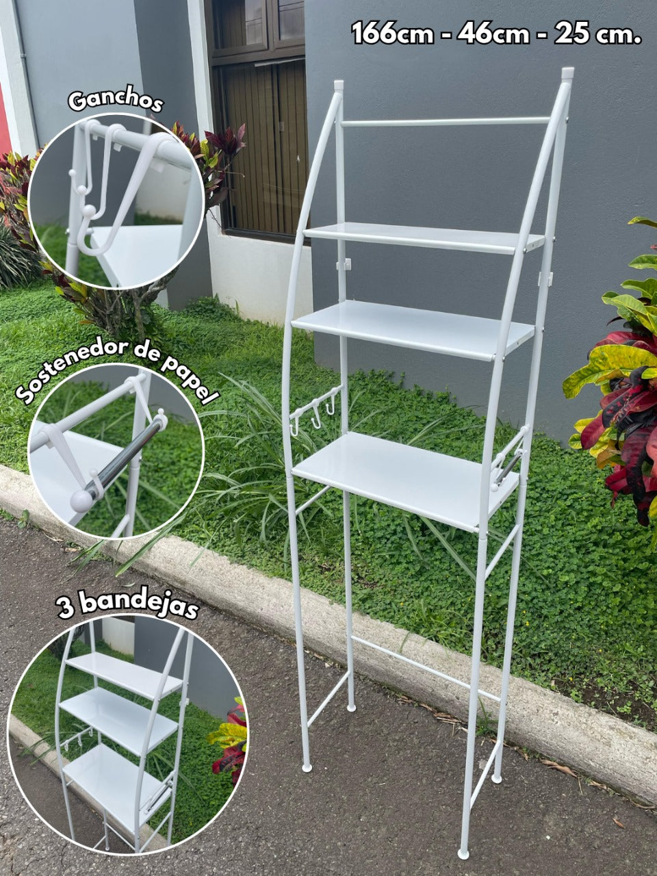 Organizador Rack para Toilet