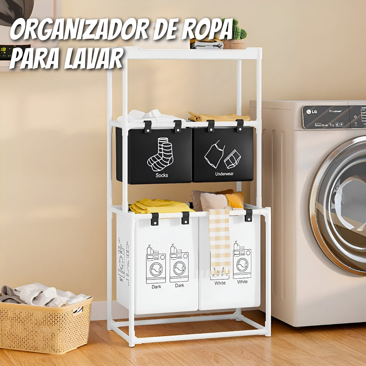 Organizador de Ropa para Lavar