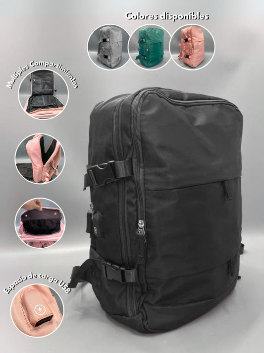 Mochila viajera multifuncional