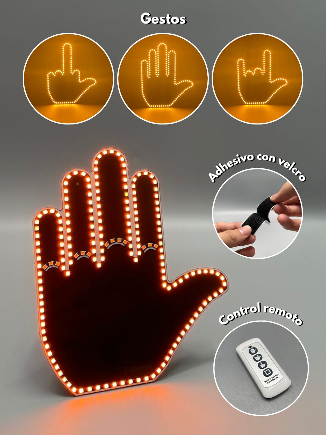 Rótulo para carros tipo mano