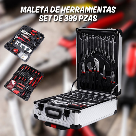 Maleta de Herramientas Set de 399 Piezas