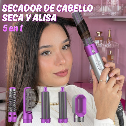 Secadora de cabello 5 en 1