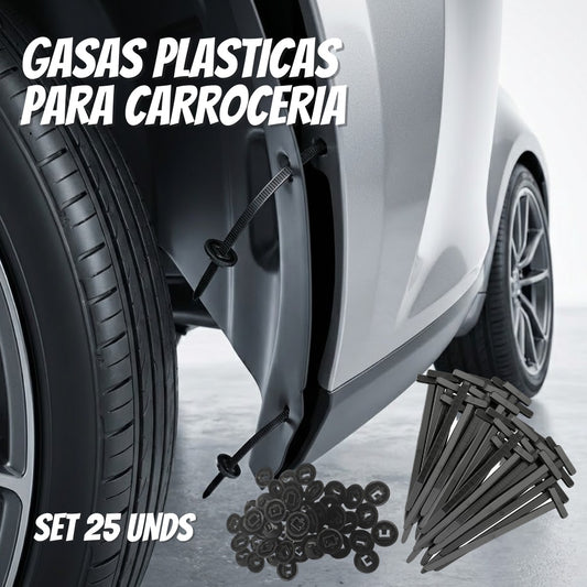 Gasas Plásticas para carrocería SET 25 UNDS