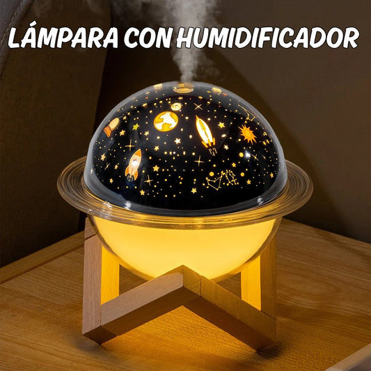 Humidificador y Lámpara Figuras Planet – 250 ml