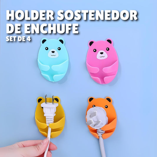 HOLDER SOSTENEDOR DE ENCHUFE