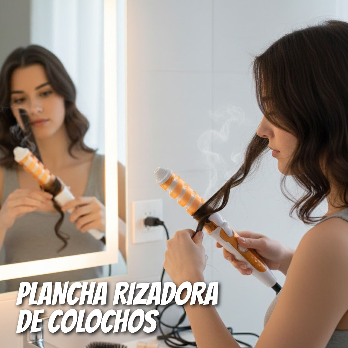 Plancha Rizadora para colochos