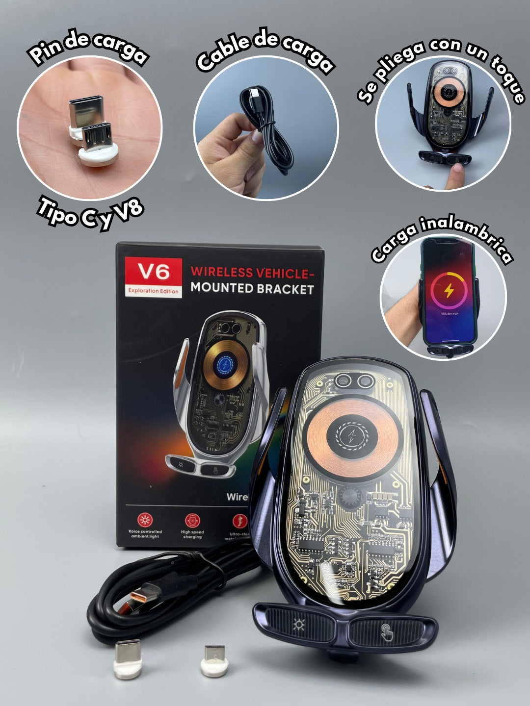 HOLDER P/VENTANILLA A/A V6 CARG INALAM