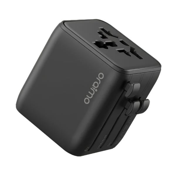 Adaptador Multi-Enchufe Oraimo Negro