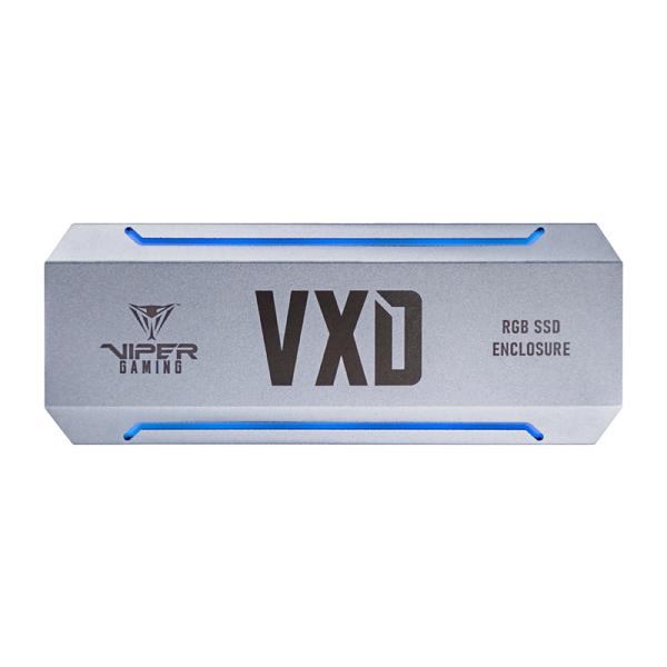 Encapsulador Externo M.2: Patriot VXD, USB 3.2 Gen 2 Type-C, Blanco