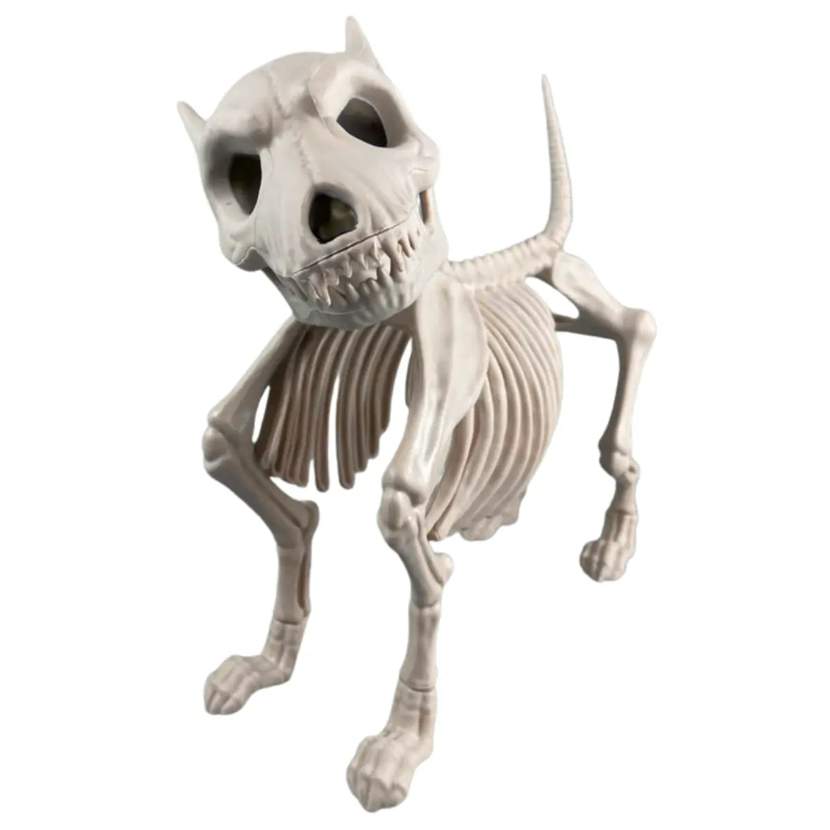 Perro Esqueleto de Plástico Rígido Halloween (30x24 cm)