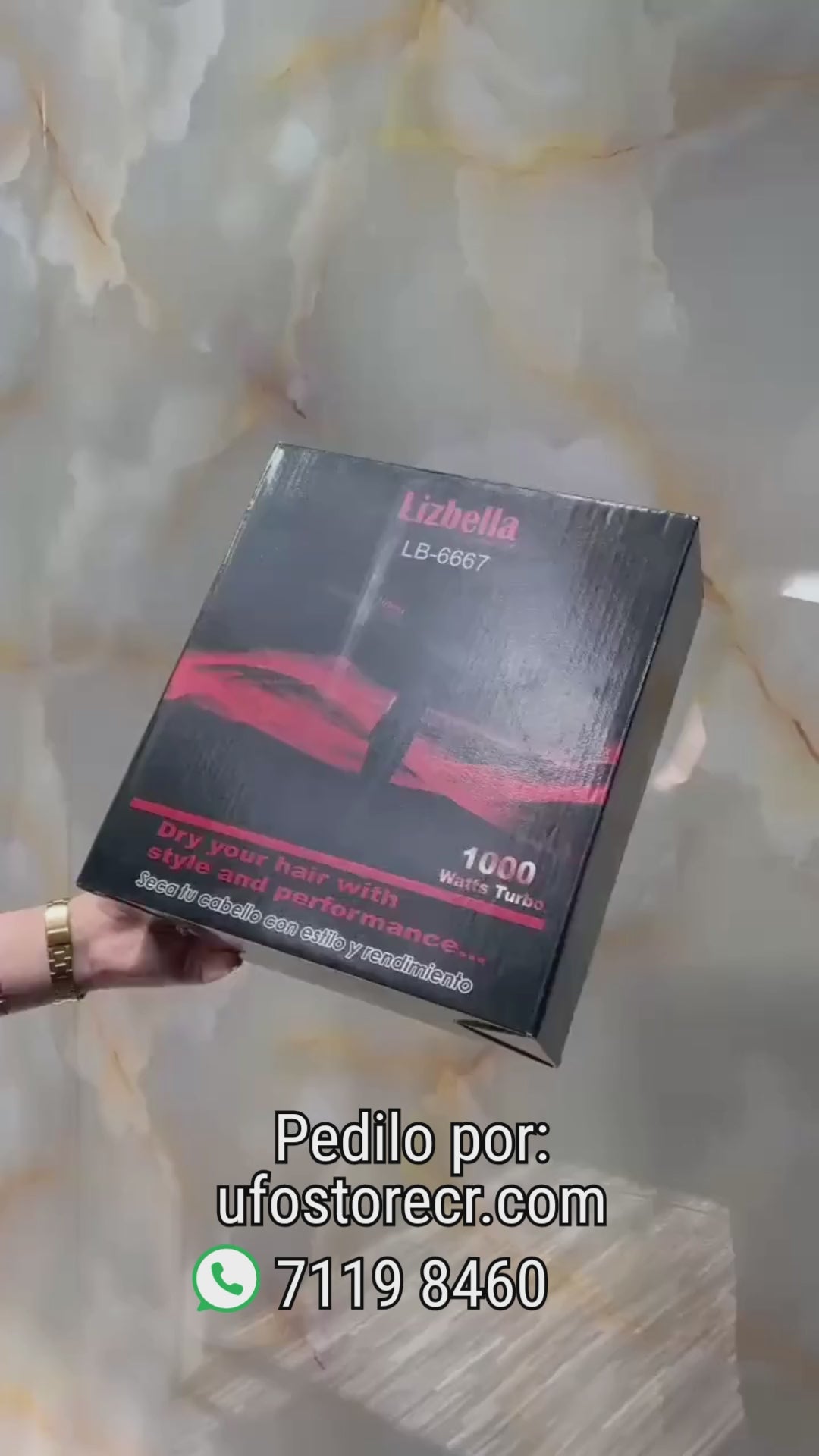 Secador Lizbella LB-6667