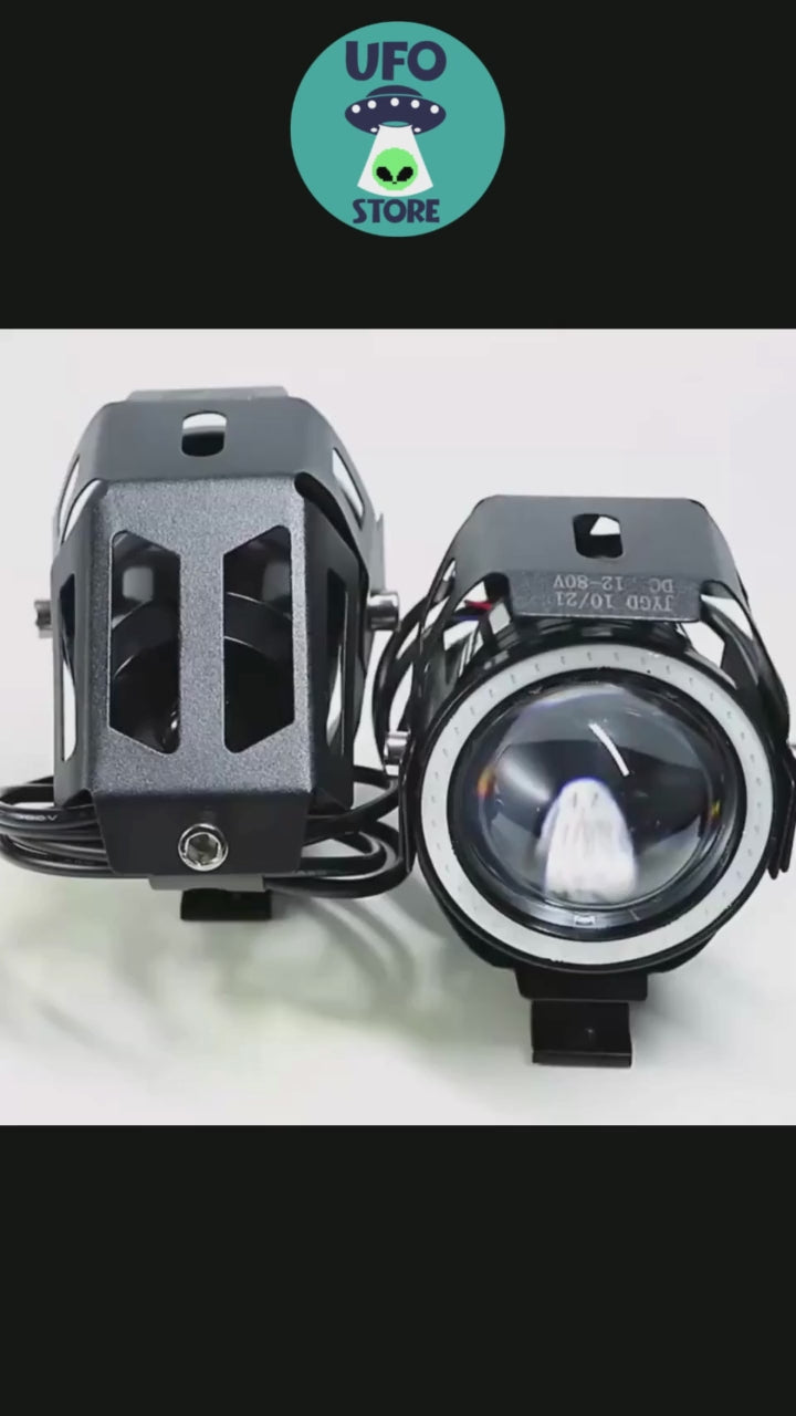 Barra LED Redonda con Lupa y Ojo de Ángel