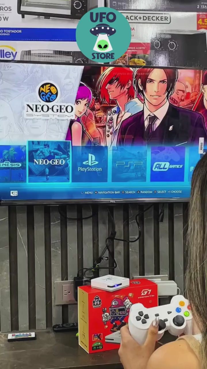 Consola Retro TV Box G7 – Game Stick Multiplataforma