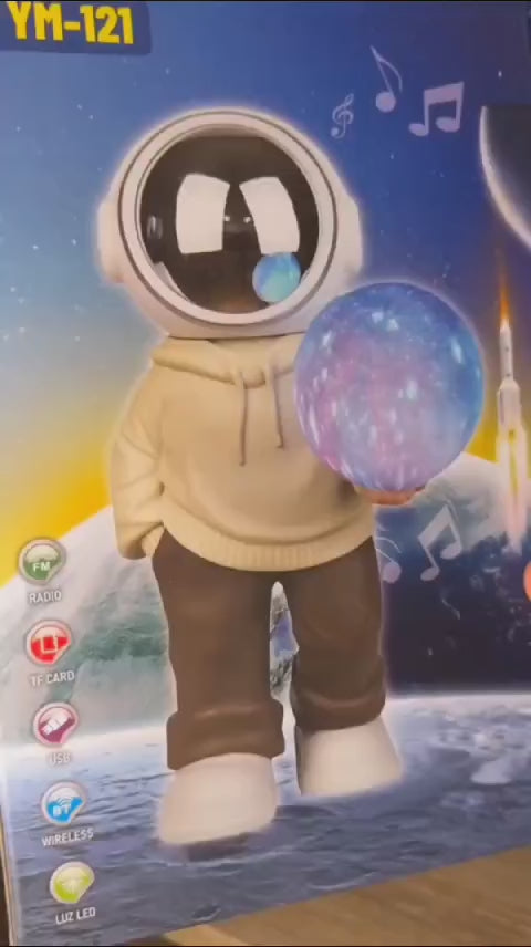 Lámpara\Parlante de astronauta