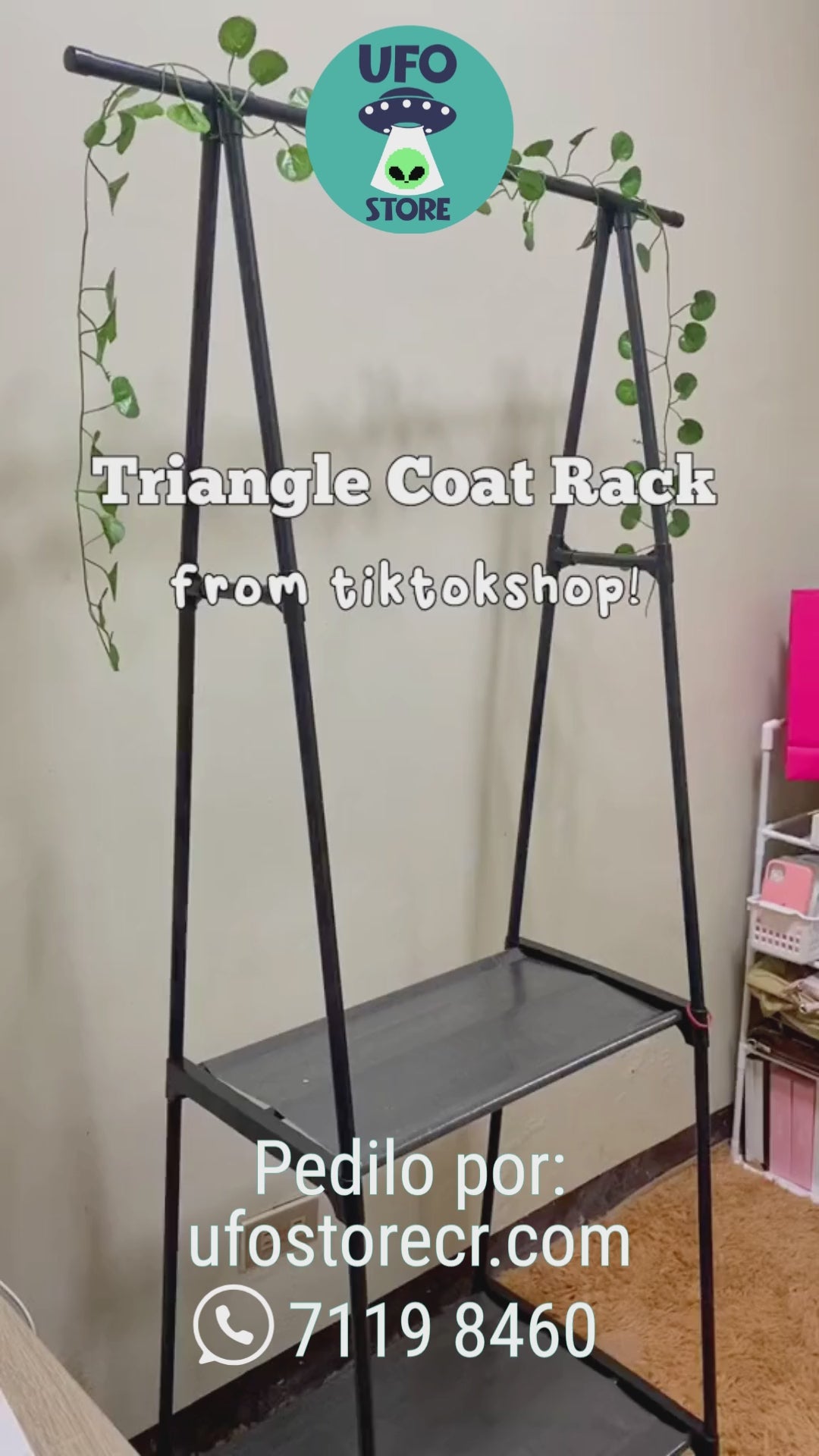 Organizador Triangular para Colgar Ropa