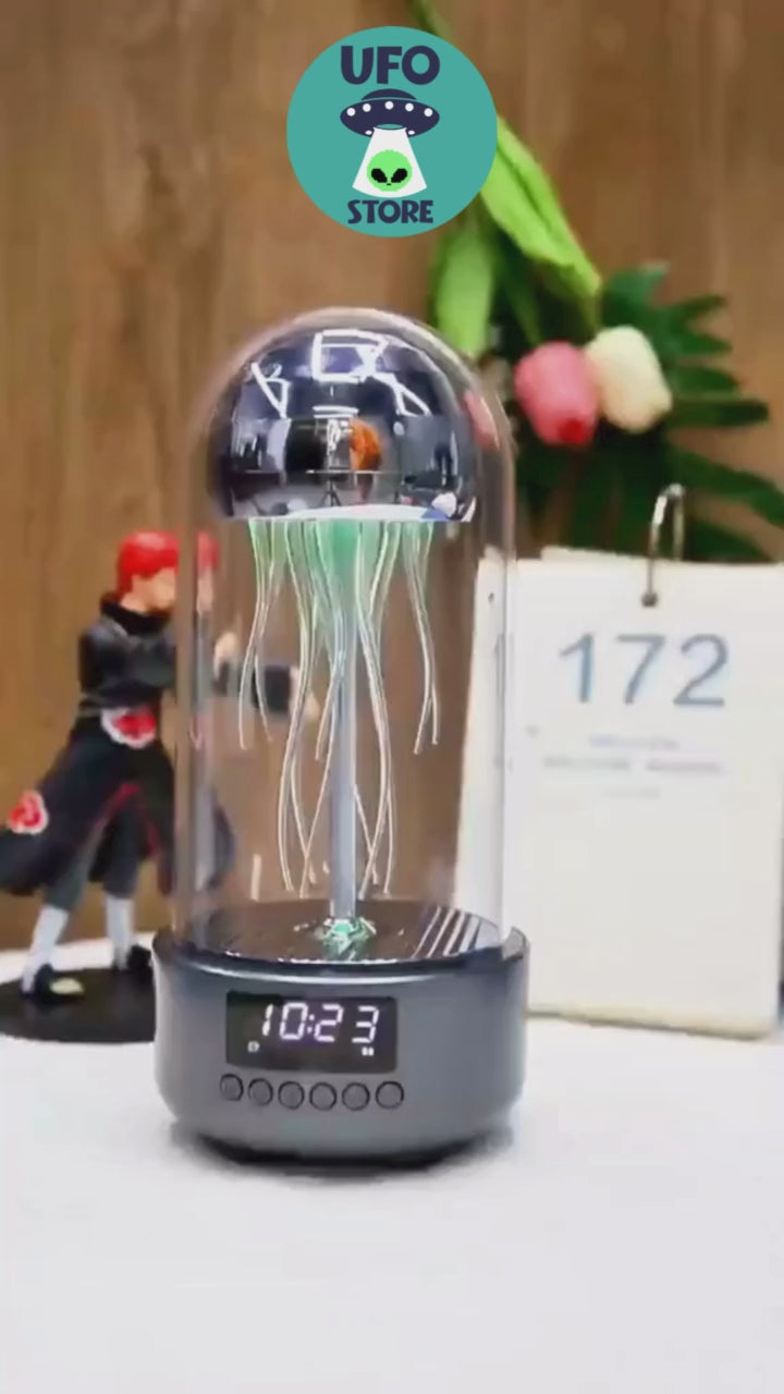 Lámpara de Mesa Medusa – Multicolor con Parlante Bluetooth