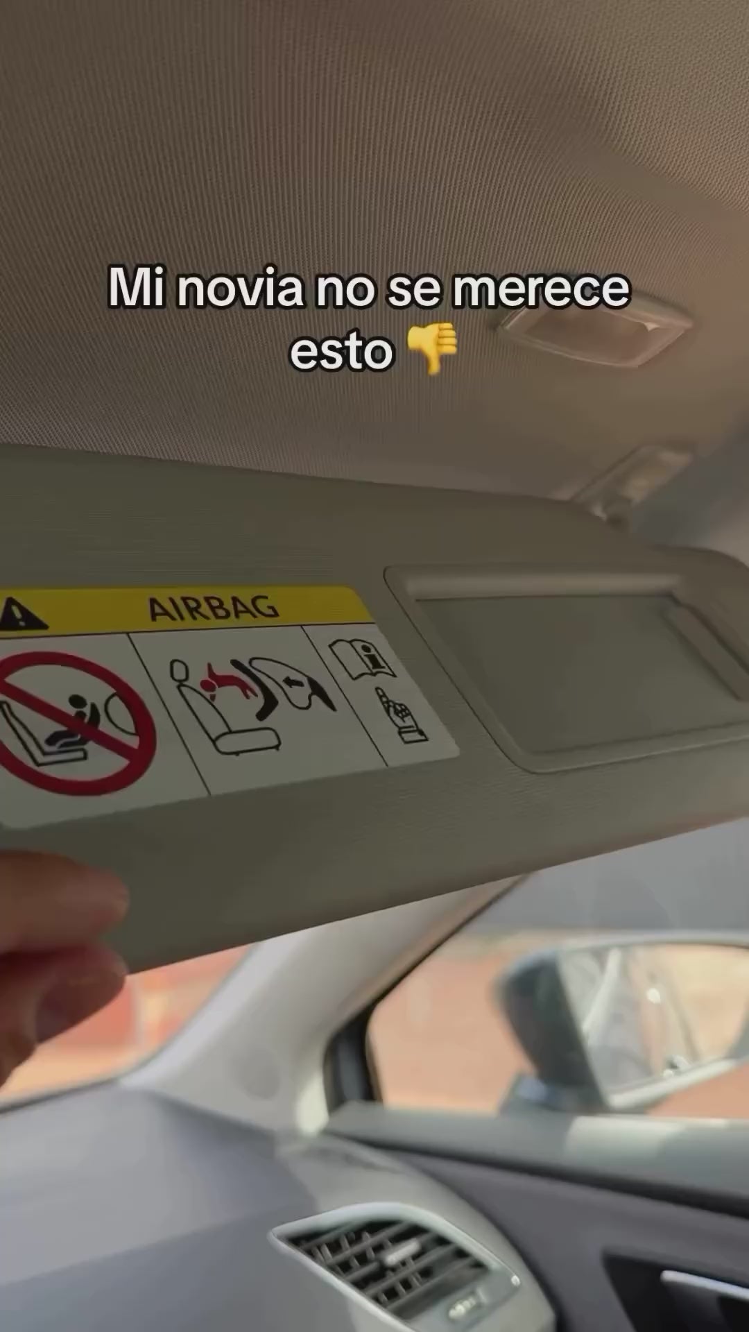 Espejo\Luz para tapasol de carros