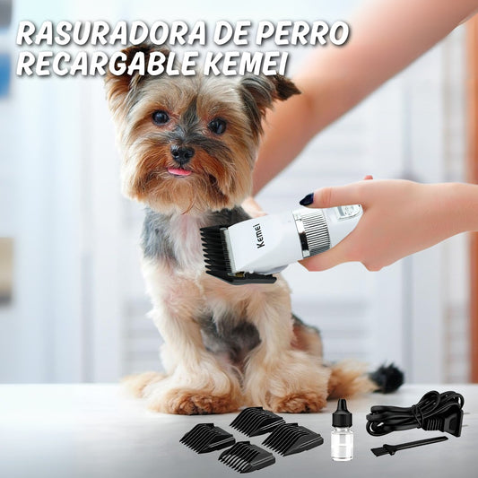 Rasuradora de perro recargable Kemei