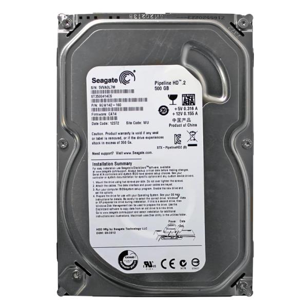 Disco duro interno 500gb: seagate video, 3.5 Sata ii, Optimizado DVR